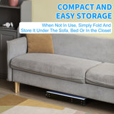 SculPong Ping Pong Table Foldable 4.5FT Table Tennis Table for Indoor Outdoor with with Net, Table Tennis Paddles and Balls SculPong