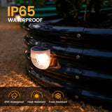 Land Guard Galvanized Raised Garden Beds Outdoor with 2 Magnetic Solar-Powered Lights(Grey), Metal Planter Raised Beds, 4×2×1Ft Metal Raised Garden Beds for Gardening, Vegetables, Flowers Land Guard