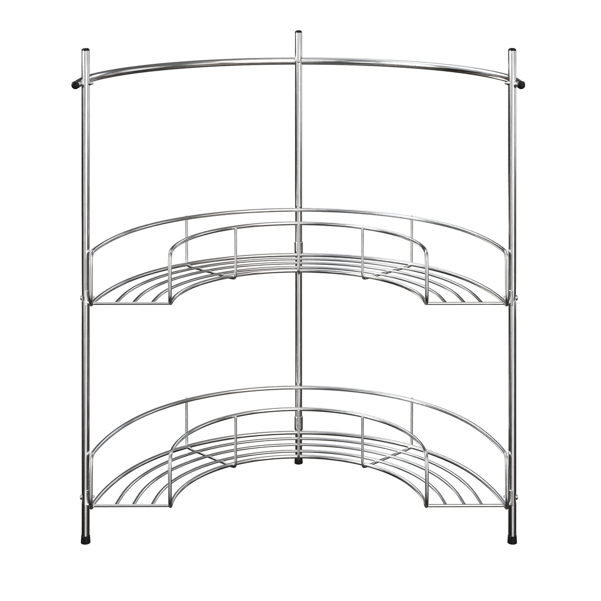 Pedestal Sink Organizer - Compact Under the Sink Rack with 2 Storage Shelves and Towel Holder - Space Saving Bathroom Storage by Lavish Home Lavish Home