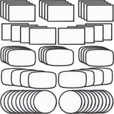 60 PCs Sublimation Patches - Iron On Blank Patches for DIY Crafts Hats Caps Backpack Uniforms Gadjica