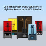 Siraya Tech Fast ABS-Like 3D Printer Resin, High Precision, Non-Brittle - Low Odor 405nm UV-Curing Photopolymer for 8K LCD/DLP Printing (Navy Grey, 2kg) Siraya Tech