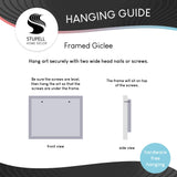 Stupell Industries Farmhouse-Ish Playful Definition Sign Birch Pattern Framed Wall Art, Design by Lux + Me Designs Stupell Industries