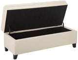Christopher Knight Home Juliana Fabric Storage Ottoman, Beige Christopher Knight Home