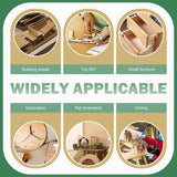 12 Pack 12"x12"Basswood Sheets 1/16",1.5mm Basswood for Laser Cutting,Craft Wood,Unfinished Wood,1.5mm Plywood for Laser Cutting,Wood for Laser Cutting and Engraving,1/16 Plywood for Laser Cutting QSJQllo