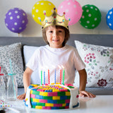 Epakh Princess Party Crowns Set, 27 Pcs DIY Crown with Diamond Stickers, Princess Party Supplies, Birthday Party Decoration Favor Supplies, Costume Headwear, for Children, Princess Fans Epakh