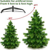 Christmas Tree Stand for Artificial Trees, Tree Stand, Suitable for Artificial Trees Ranging From 4 Feet to 6 Feet, Tree Stand for Artificial Tree, Christmas Tree Legs Replacement Plastic, 40cm YEYUXWT