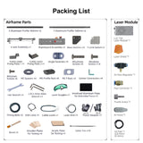 Ortur Laser Master 2 Pro S2 10000mW Laser Engraver, High Precision Laser Engraving Machine, 15,000mm/min Efficient Laser Engraver for Wood and Metal, Acrylic Glass Leather, Laser Class 4 Ortur