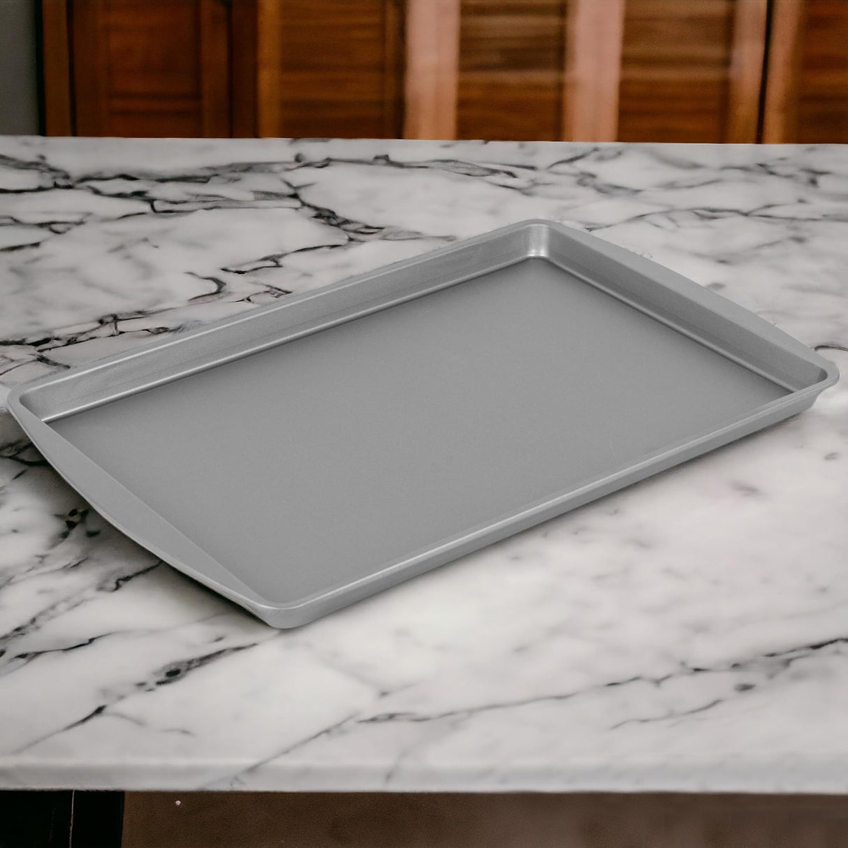 G & S Metal Products Company ProBake Nonstick Cookie Sheet Baking Pan, 15.2" x 10.2" x 0.7", Gray G & S Metal Products Co