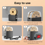 Creality Filament Dryer Box Pro with Fan, Upgraded 3D Printer Filament Dryer Box, 360° Heating Filament Dehydrator Storage Box for 1.75/2.85mm PETG PLA TPU ABS Nylon Creality