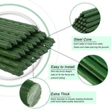Safety Fence Plastic Mesh Fencing Roll,1 Roll with 25 Steel Stakes, Temporary Reusable Netting for Pool Fence, Garden, Construction ACTREY