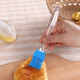 SILCONY 7" Silicone Basting Pastry Brush - Perfect for Oil Butter Spread, Marinades, Baste, BBQ, Grill, Cooking - BPA Free, Food Grade Material, Dishwasher Safe (3, 7 Inches) Silcony