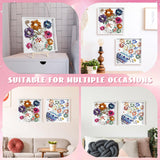 Fuyoooo 2 Sets DIY Vase Mosaic Painting Kit DIY Mosaic Arts and Craft Kits Mosaic Tiles DIY Crafts with Vase Flower Mosaic Accessories Creativity Handmade Artwork for Adults Home Decoration Fuyoooo