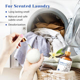 HIQILI Vanilla Essential Oil, Undiluted Natural Strong Fragrance Add in Skin Perfume, Unscented Lotion, Candle Soap Making Scent, Relax at Home with Diffuse Warm Sweet Aroma -100ML HIQILI