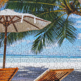 BEDUKE Jigsaw Puzzles for Adults 1000 Pieces Thick Sturdy 1000 Piece Puzzle Beach Precise Interlocking Family Game Age 14+ BEDUKE