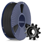 SUNLU Carbon Fiber Filament, PETG-CF 3D Printer Filament 1.75mm, Excellent Mechanical Properties, High Impact Strength, Heat-Resistant, Fit Most FDM Printers, PETG CF 1KG Spool. (Matte Black) SUNLU