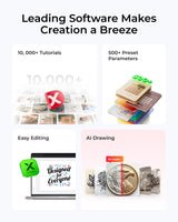 xTool S1 40W Laser Cutter and Engraver Machine, with Auto Conveyor Feeder, 118'' Long Crafts, 600mm/s Speed, Laser Engraver for Tumblers Wood and Metal, Acrylic, etc. - Deluxe Bundle xTool