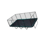 Galactic Xtreme Commercial Grade Rectangle Trampoline - 10x20 Gymnastics Trampoline with Net Enclosure - Heavy Duty 750lbs Jumping Capacity Best Trampoline USA