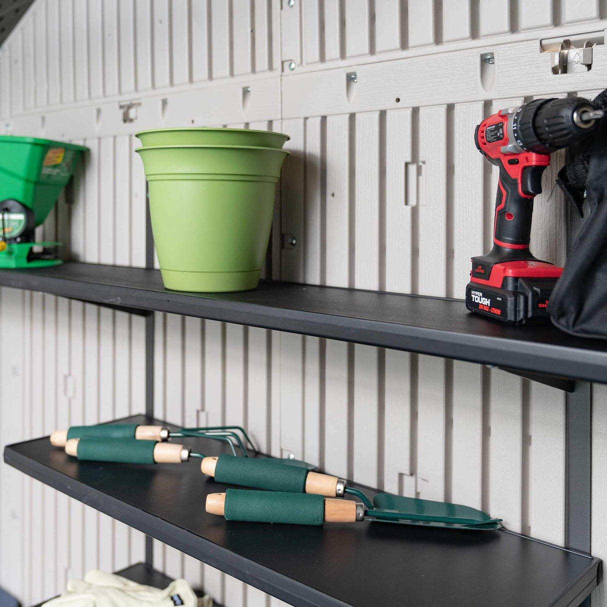 Lifetime 60075 8 x 15 Ft. Outdoor Storage Shed, Desert Sand Lifetime