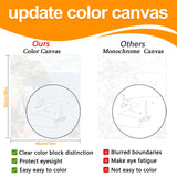 JULOUYN 2 Pack Paint by Numbers Kit for Adults, Amalfi Coast Easy Adult Paint by Number Kits On Canvas, Painting by Numbers for Beginner Gift Home Decor 16x20 in JULOUYN