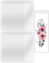 DSYIL 120 Pack Bookmark Sleeves, Clear Bookmark Holders, Plastic Blank Bookmark Cover for School, Office and Party Favors, 6.3 x 2.36 Inches DSYIL
