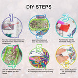 WSLWXSHM 5D Special Shape Diamond Art Kits for Beginners, Diamond Painting Kits for Adults Elephant, Crystal Rhinestones Diamond Painting for Home Wall Decoration Gift 12×12inch/30×30cm, Animal WSLWXSHM