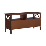 Linon Home Dcor Linon Home Decor, Antique Tobacco Titian TV Stand, 44.02"w x 16.02"d x 21.97"h, Linon