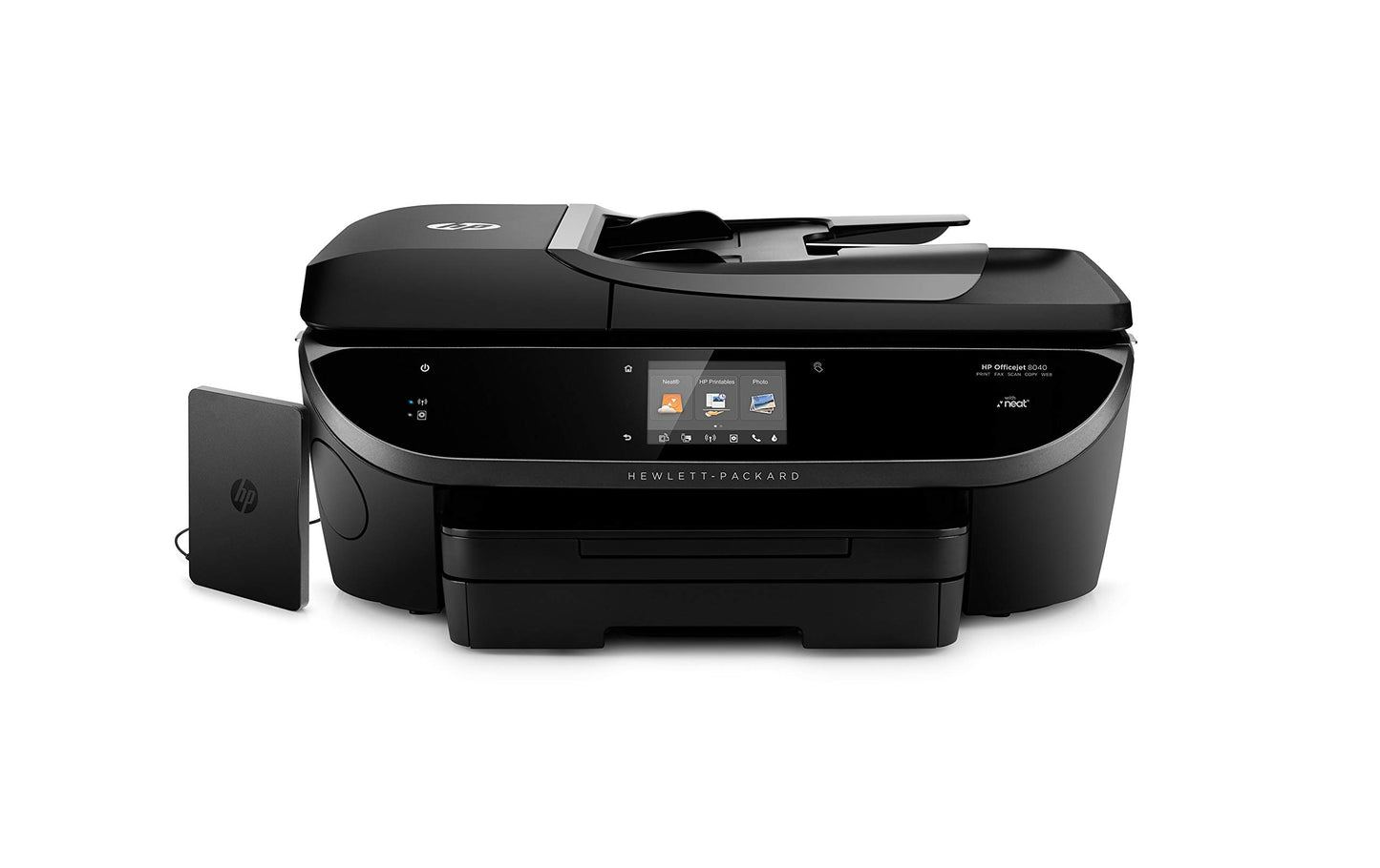 HP OfficeJet 8040 All-in-One Wireless Color Printer with Mobile Printing, HP Instant Ink or Amazon Dash replenishment ready (F5A16A)