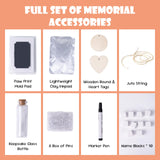 Pet Memorial Shadow Box 9"x13.4" with Deep Drawer, Keepsake Kit and Paw Print Set – Sympathy Display Frame for Dog & Cat in Loving Memory DigNew