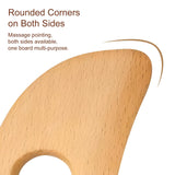 Wooden Guasha Massage Tool for Body, Lymphatic Drainage and Muscle Relaxation, Wooden Massager Therapy Release for Back, Legs, Arms,Neck,Shoulder Pain Jaasuee