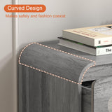 3 Drawer Dressers for Bedroom, 32" Wide Wood Storage Dresser & Chest of Drawers Organizer, Large Modern Dressers with 3 Drawer Storage Organizer for Bedroom Living Room Hallway Closet, Grey SOLACE FURNITURE