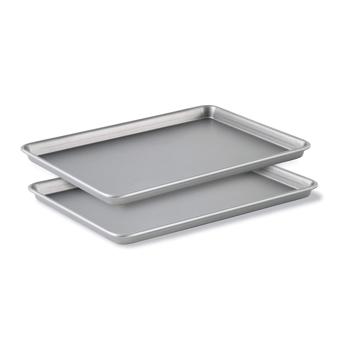 Calphalon Premium Nonstick Baking Pans Set of 2, 12 x 17 inch, Silverware, Heavy Gauge Steel Core Calphalon