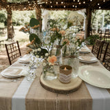 10 Pcs Natural Paulownia Wood Slices 7-8 Inches,Wood Slices for Centerpieces Table Decorations,Unfinished Rounds Wood for Crafts,Wood Slice for Rustic Wedding Decoration Projects Ninekong