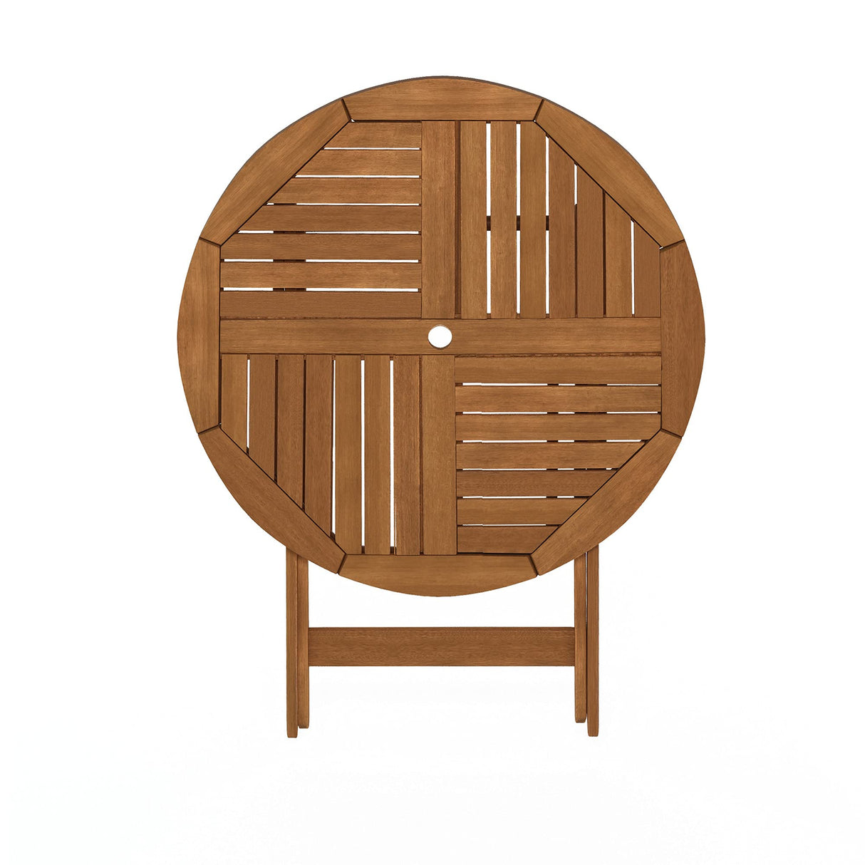 Furinno FG19061F Tioman Outdoor Hardwood Sunlight Folding Table, Natural Furinno