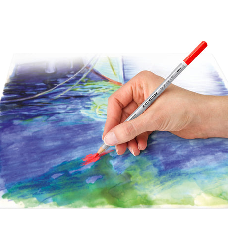 Staedtler Karat Aquarell Premium Watercolor Pencils, Set of 24 Colors (125M24) STAEDTLER