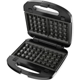 BLACK+DECKER 3-in-1 Waffle Iron, WM2000SD, Grill and Sandwich Press, Non-Stick Removable Plates, Space Saving Compact Design BLACK+DECKER