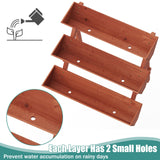 viewcare Raised Garden Bed, 3 Tier Vertical Garden Planter for Indoor & Outdoor, Raised Planter Box with Legs, Garden Planter Box for Flowers/Vegetables/Plants viewcare