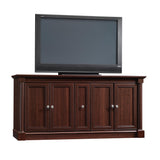 Sauder Palladia Credenza, For TV's up to 70", Select Cherry finish, 19.45"D x 70.16"W x 33.11"H Sauder
