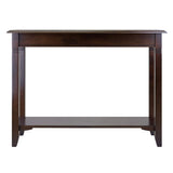 Winsome Nolan 30 x 40 x 15.98-Inch Composite Wood Console Table With Drawer, Cappuccino (40640) Winsome
