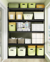 WORKPRO 5-Layer Heavy Duty Metal Storage Rack, 48”W x 24”D x 72”H, Adjustable Shelving Unit with 4000 lbs Total Load Capacity, for Garage, Kitchen, Bathroom, Warehouse WORKPRO