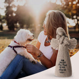 Miugwp Pet Memorial Gifts for Dogs - Dog Bereavement Sympathy Gift, Loss of Dog Remembrance Keepsake with “You Left Paw Prints on Our Hearts”,Ideal for Rainbow Bridge & Pet Loss Memorial(Granite) Miugwp
