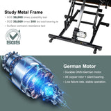 SENYUN Electric Power Lift Recliner Chair for Elderly with Heat & Massage, Chenille Large Reclining Chairs w/2 Concealed Cup Holders for Seniors Home Living Room,1PC,Grey Blue SENYUN