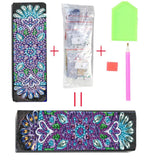 ARTopet Diamond Art Painting Eye Glass Case Portable Retro Sunglasses Glasses Storage Box Anti-Stress for Travel Sunglass (Mandala) ARTopet