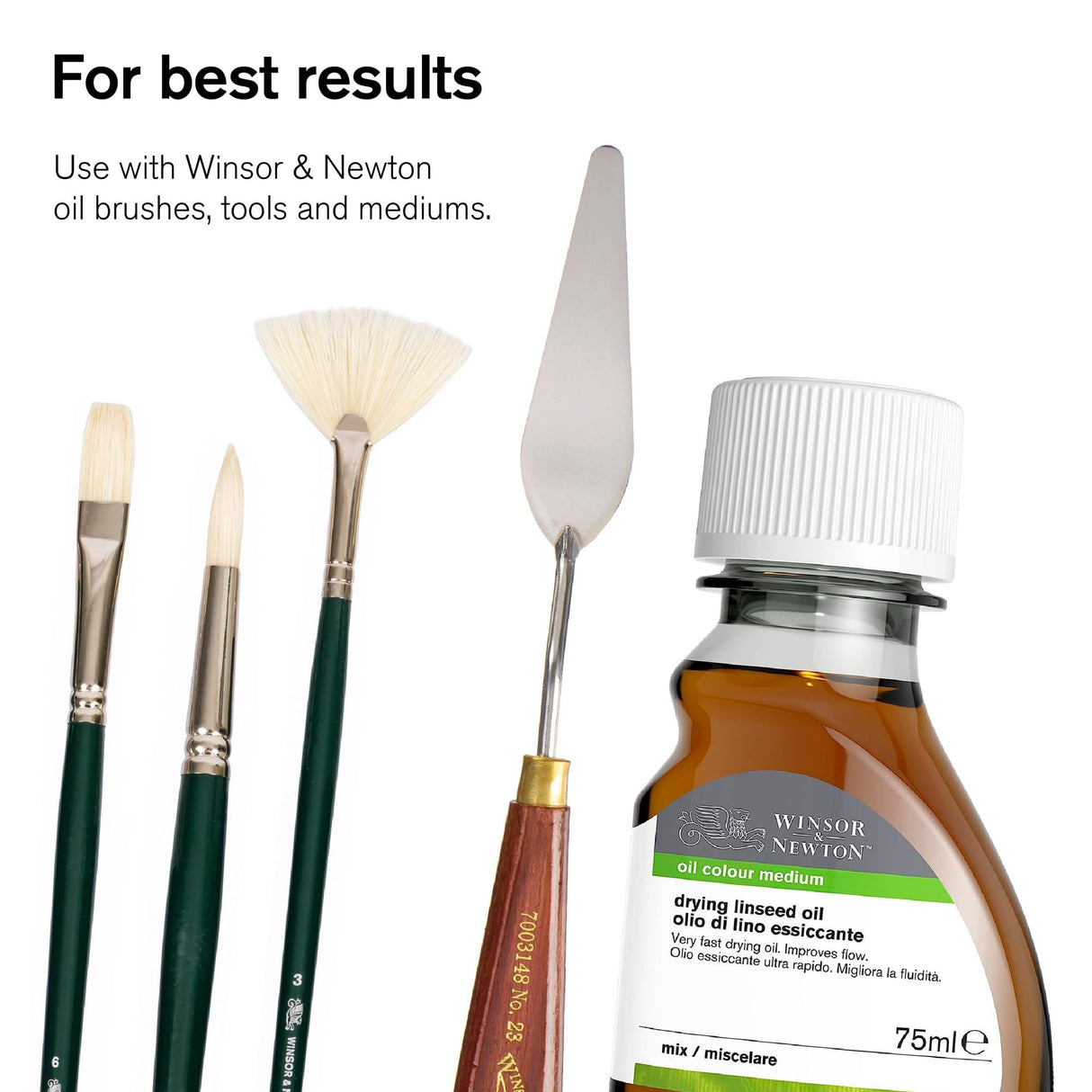 Winsor & Newton Winton Oil Color Paint, Basic Set, 10 x 21ml Tubes Winsor & Newton