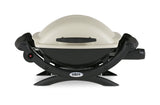 Weber Q1000 Liquid Propane Grill, Titanium Weber