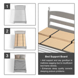 Imperius Mattress Support Wooden Bunkie Board/Bed Slats/Queen Bed Board Under Mattress Support(30"x 60" Twin Size) Imperius