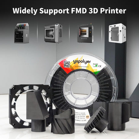 YXPOLYER PPS Filament 1.75mm Engineering Filament for FDM 3D Printer Filament 1KG with PC Spool yxpolyer