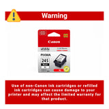 Canon PG-245 XL Genuine Black Ink Cartridge, Compatible with iP2820, MG2420/2924/2920/3020/2522/2525, MX492, TS3120/302/302a/202/202a/4520/3320 Canon