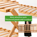 Choclaif Free Standing Shoe Racks for Closet, Shoe Shelf Bamboo Shoe Rack for Bedroom, Entryway Hallway Closet Living Room Organizer(3 Tier) Choclaif