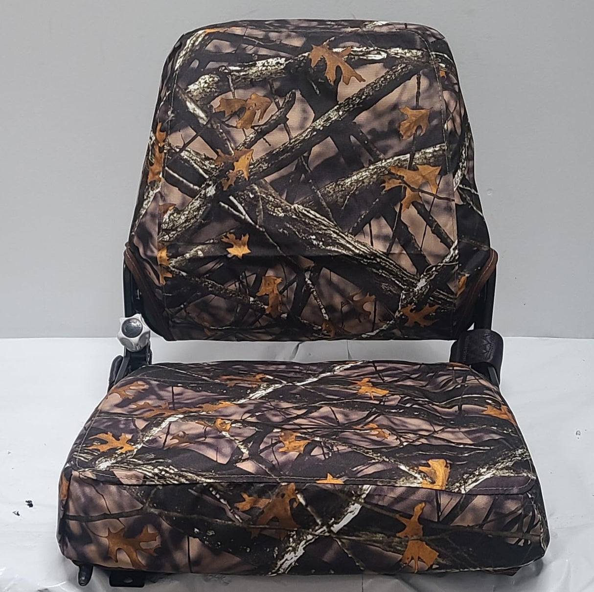 DSC Tractor Seats, Universal Tractor and Forklift Seat. Customized in our Lost Camo Endura fabric. Generic