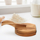 Dough Presser Dough Pressing Tool Wooden Wooden Tortilla Press Maker Manual Dumpling Wrapper Presser Kitchen Gadgets for Home Kitchen Wooden Taco Press Kichvoe